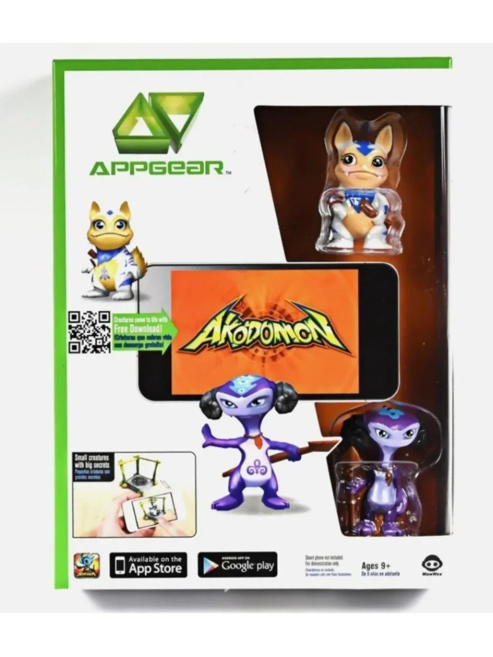 Mobile Game AKODOMON Set of 3 Appgear iPad iPhone Android Tiki & Snubbs New